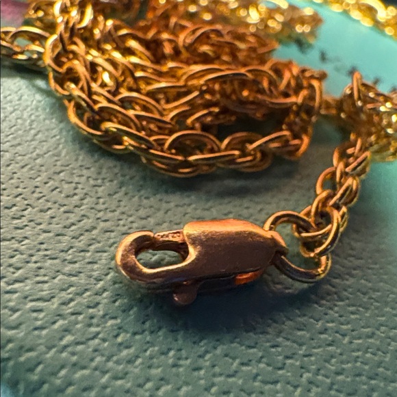 Massive Emerald Cut Pink Tourmaline Sapphire? Pendant 925 Gold Pl 24” GF Chain - Picture 10 of 10